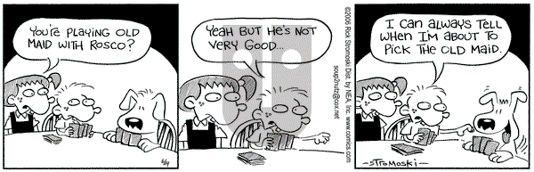 Soup to Nutz - Old on Wednesday June 14, 2006 Comic Strip