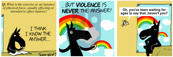 Dark Side of the Horse on Tuesday February 21, 2012 Comic Strip
