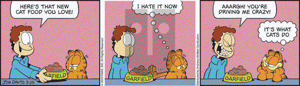 Garfield - Saturday March 25, 2023 Comic Strip