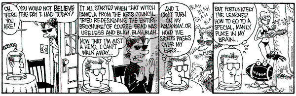 Monty on Monday December 15, 2003 Comic Strip