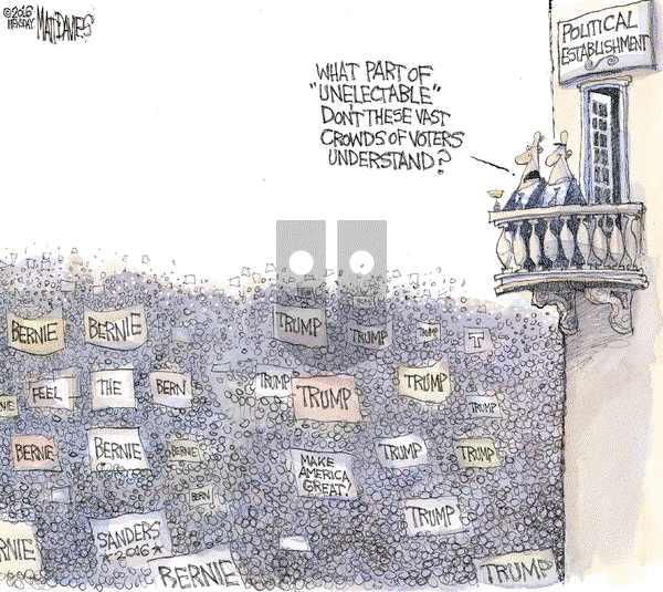 Matt Davies on Thursday February 11, 2016 Comic Strip