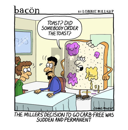 bacon on Friday April 18, 2025 Comic Strip