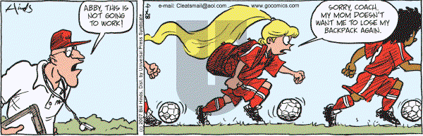 Cleats - Sunday April 6, 2025 Comic Strip