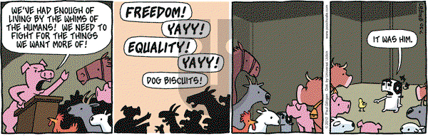 Pooch Cafe on Monday July 30, 2012 Comic Strip