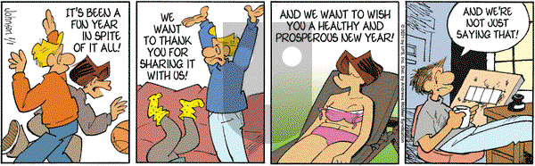 Arlo and Janis on Friday January 1, 2021 Comic Strip