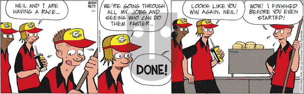 Lucky Cow on Saturday May 3, 2025 Comic Strip
