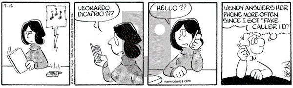 Drabble on Tuesday July 12, 2005 Comic Strip