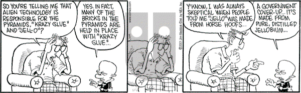 Monty on Tuesday May 1, 2001 Comic Strip