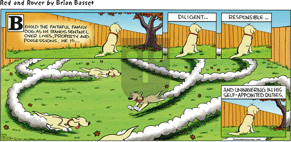 Red and Rover on Sunday October 16, 2011 Comic Strip