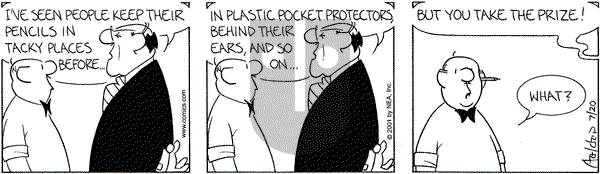 The Born Loser on Friday July 20, 2001 Comic Strip