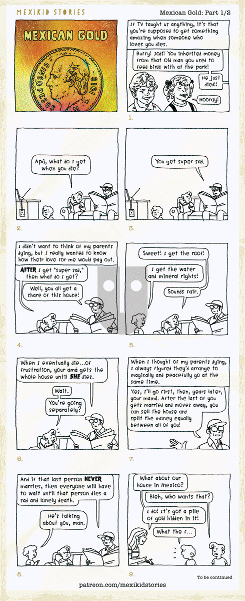 Mexikid Stories on Thursday June 15, 2023 Comic Strip