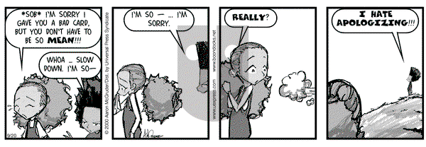 The Boondocks on Monday November 18, 2002 Comic Strip