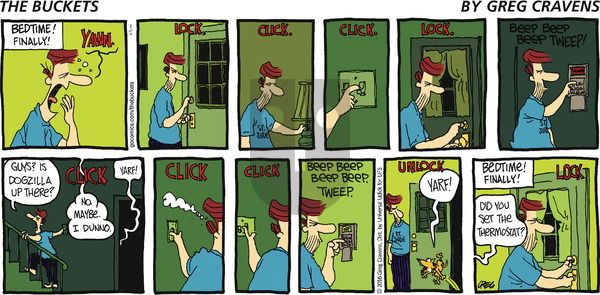 The Buckets on Sunday March 6, 2016 Comic Strip