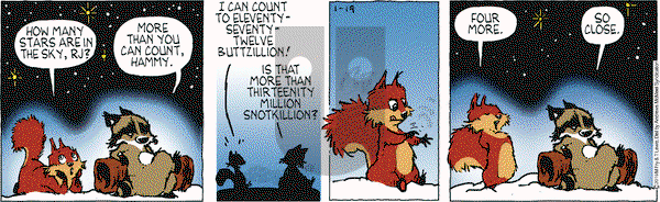 Over the Hedge on Saturday January 19, 2019 Comic Strip