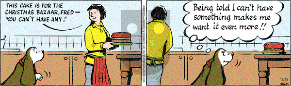 Fred Basset on Saturday December 19, 2020 Comic Strip