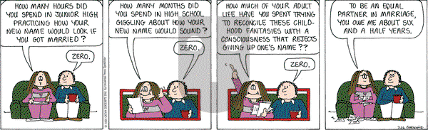 Cathy Classics on Saturday March 26, 2005 Comic Strip