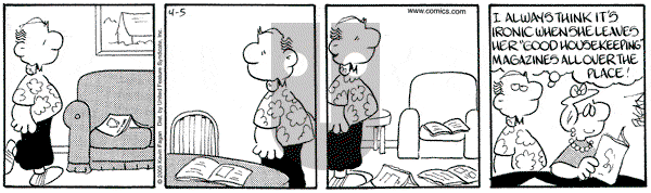 Drabble on Tuesday April 5, 2005 Comic Strip