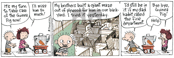 Cul de Sac on Thursday August 2, 2012 Comic Strip