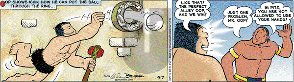 Alley Oop on Friday September 7, 2012 Comic Strip