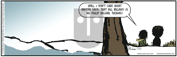 The Boondocks on Tuesday January 11, 2005 Comic Strip