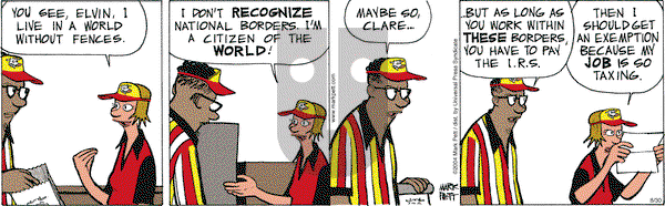 Lucky Cow on Monday August 30, 2004 Comic Strip