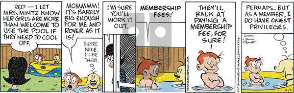 Red and Rover on Monday August 2, 2021 Comic Strip