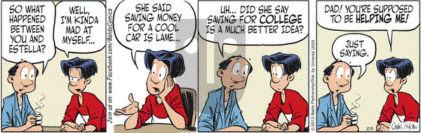 Baldo on Tuesday February 5, 2013 Comic Strip