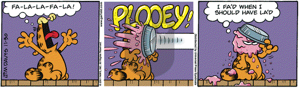 Garfield on Friday November 30, 2007 Comic Strip