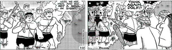 Alley Oop on Saturday May 22, 2004 Comic Strip