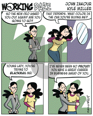 Working Daze on Friday March 3, 2006 Comic Strip