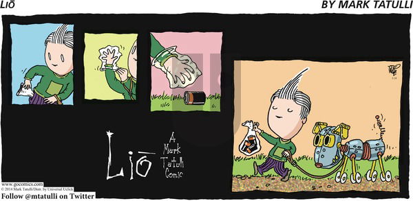 Lio - Sunday May 18, 2014 Comic Strip