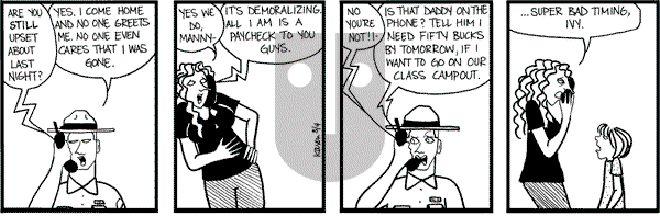 Clear Blue Water on Tuesday March 4, 2008 Comic Strip
