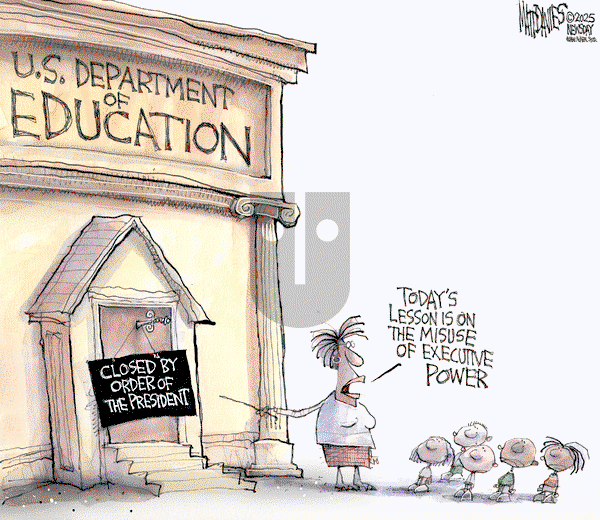 Matt Davies on Friday November 21, 2025 Comic Strip