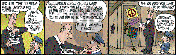 Monty on Wednesday March 2, 2016 Comic Strip