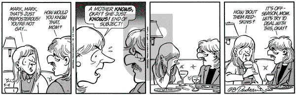Doonesbury on Friday October 3, 2003 Comic Strip