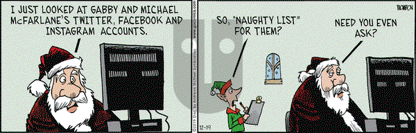 Grand Avenue on Thursday December 19, 2019 Comic Strip