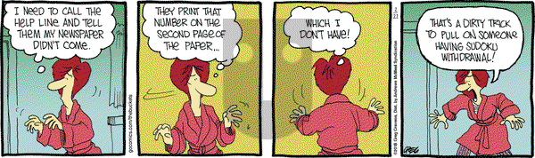 The Buckets on Wednesday February 21, 2018 Comic Strip