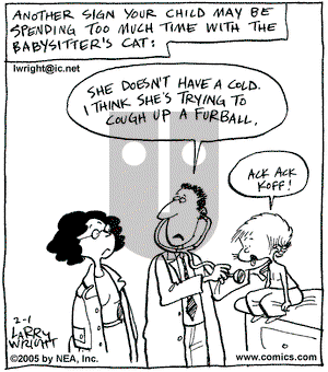 Kit 'N' Carlyle on Tuesday February 1, 2005 Comic Strip