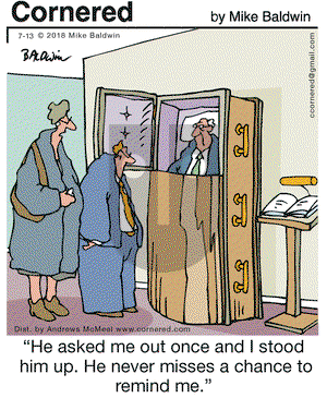 Cornered on Friday July 13, 2018 Comic Strip