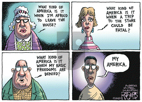 Rob Rogers on Tuesday May 12, 2020 Comic Strip