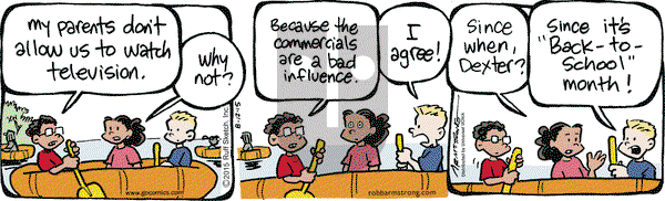 JumpStart on Wednesday August 12, 2015 Comic Strip