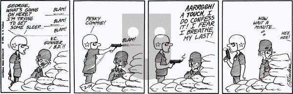 Doonesbury - Monday February 14, 1972 Comic Strip