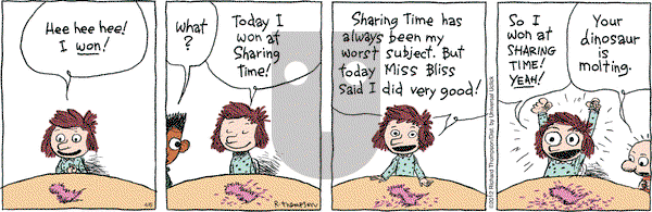 Cul de Sac on Friday April 6, 2012 Comic Strip