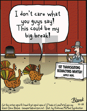 Loose Parts - Monday November 25, 2024 Comic Strip