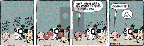 Pooch Cafe on Saturday April 2, 2011 Comic Strip