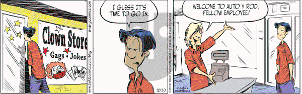Baldo on Tuesday December 30, 2008 Comic Strip