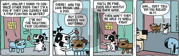 Pooch Cafe on Wednesday April 19, 2017 Comic Strip