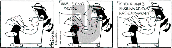 The Born Loser on Monday May 5, 2003 Comic Strip