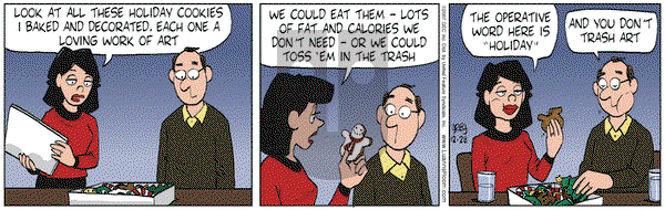 Luann on Friday December 28, 2007 Comic Strip