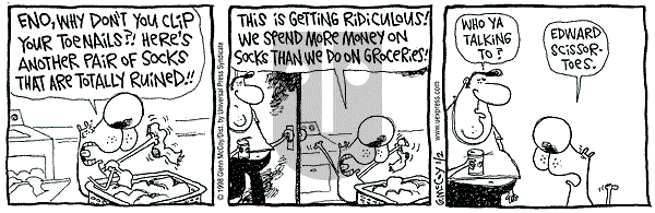 The Duplex on Friday January 2, 1998 Comic Strip